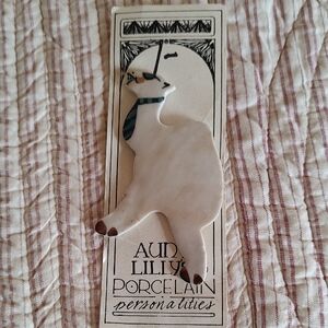 Aunt Lillys Porcelain Camel Pin. Approximately 4" Tall